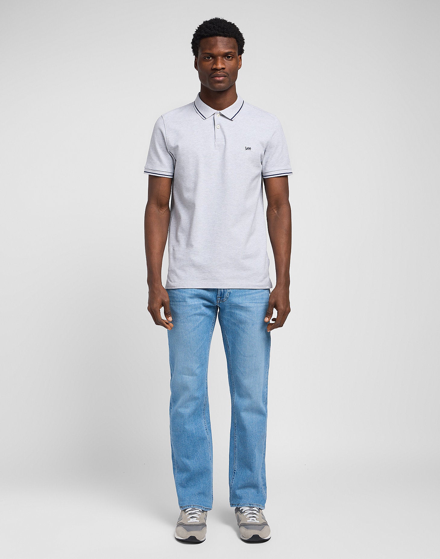 Lee Daren Zip Fly Reg Straight Jeans - Powder
