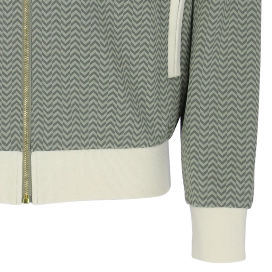 FILA Mathers Herringbone Track Top - Sea Foam Coconut Milk