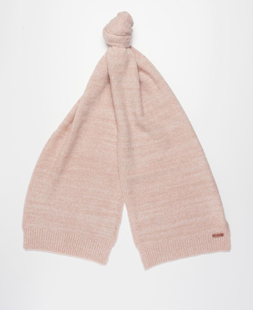 Barbour International Sparkle Beanie & Scarf Gift Set - Pink