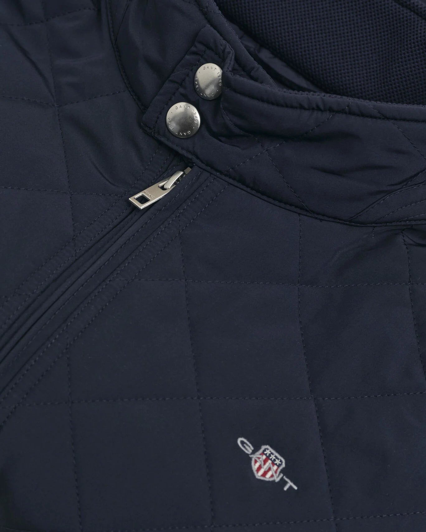 Gant Quilted Windcheater Vest - Evening Blue