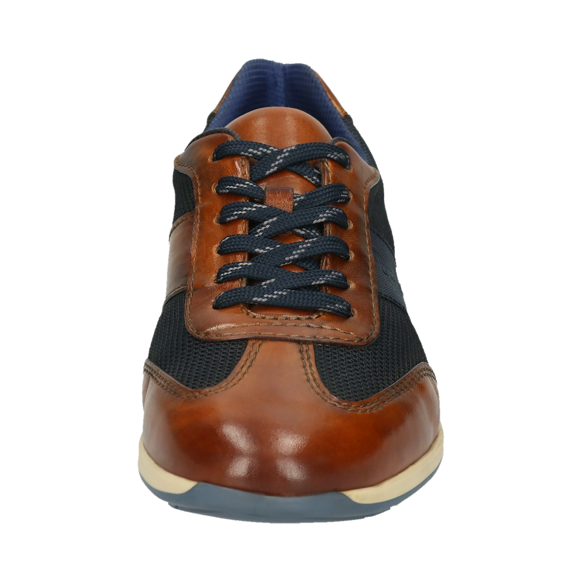 Bugatti Thorello Trainers - Cognac/Dark Blue