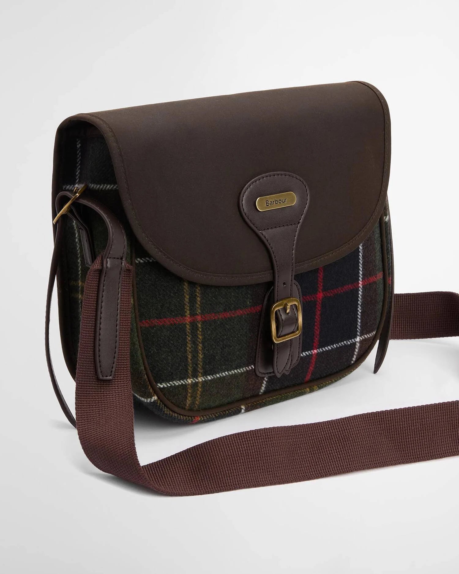 Barbour International Cromarty Crossbody Bag - Classic Tartan