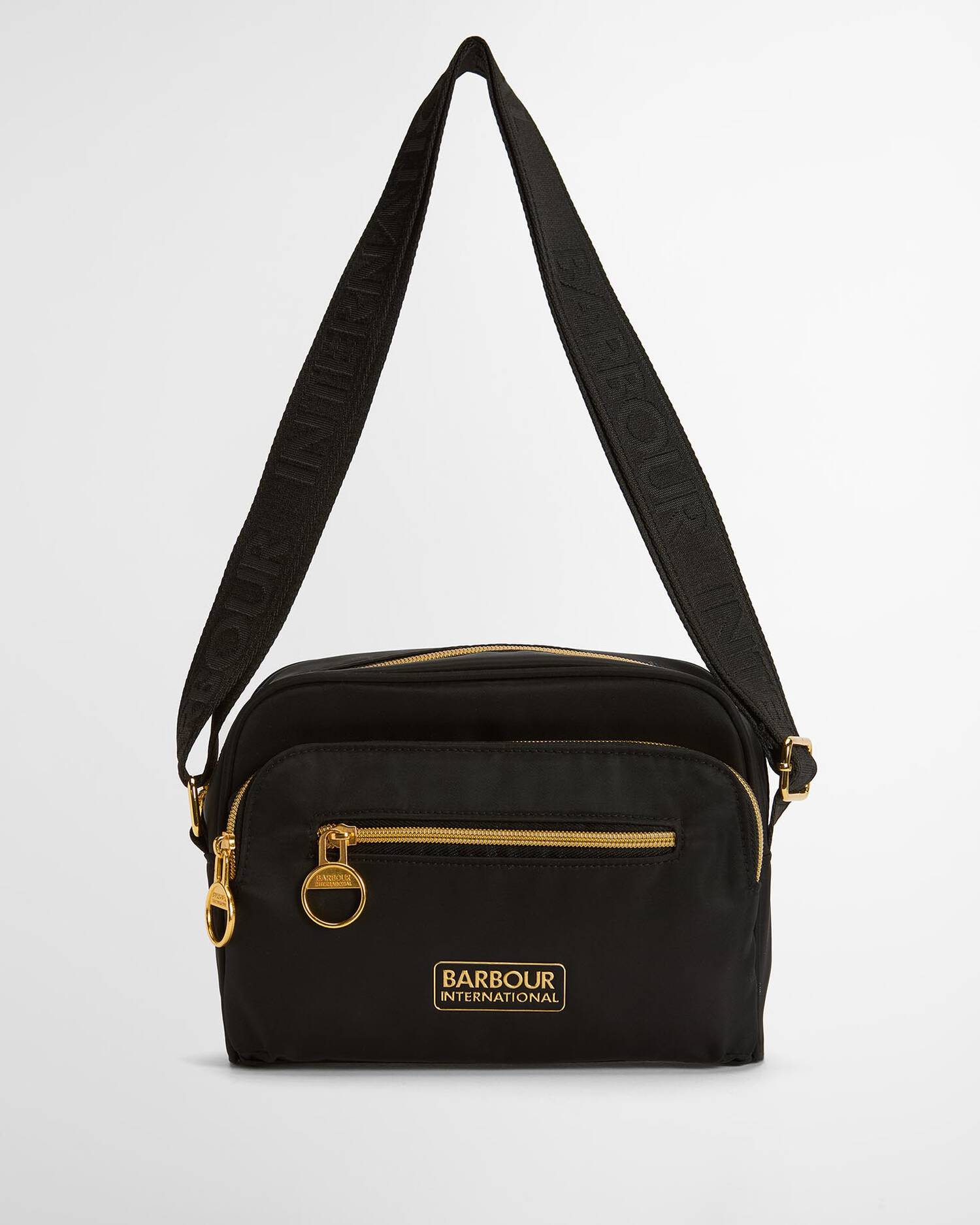 Barbour International Qualify City Crossbody Bag - Black