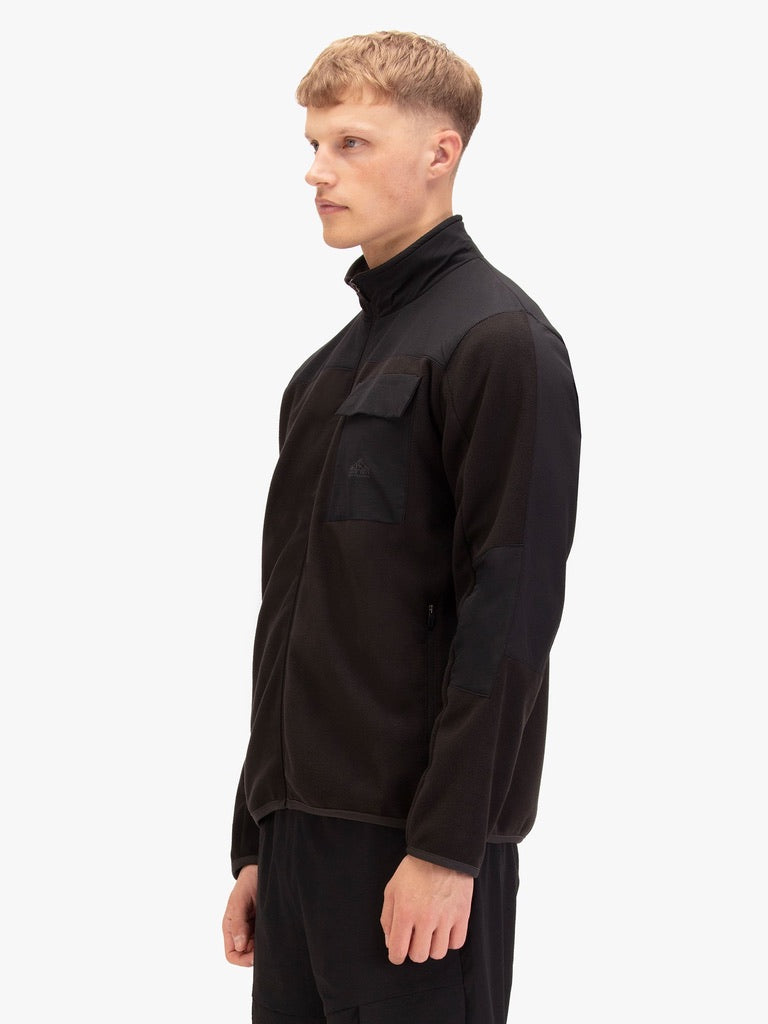 Luke 1977 Nevis 1000 Zip Funnel Jacket - Black