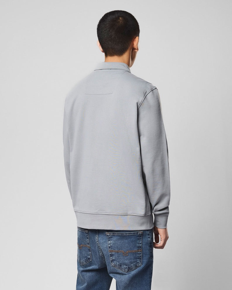 Weekend Offender Sidi Polo Sweatshirt with Flat Binding - Smokey