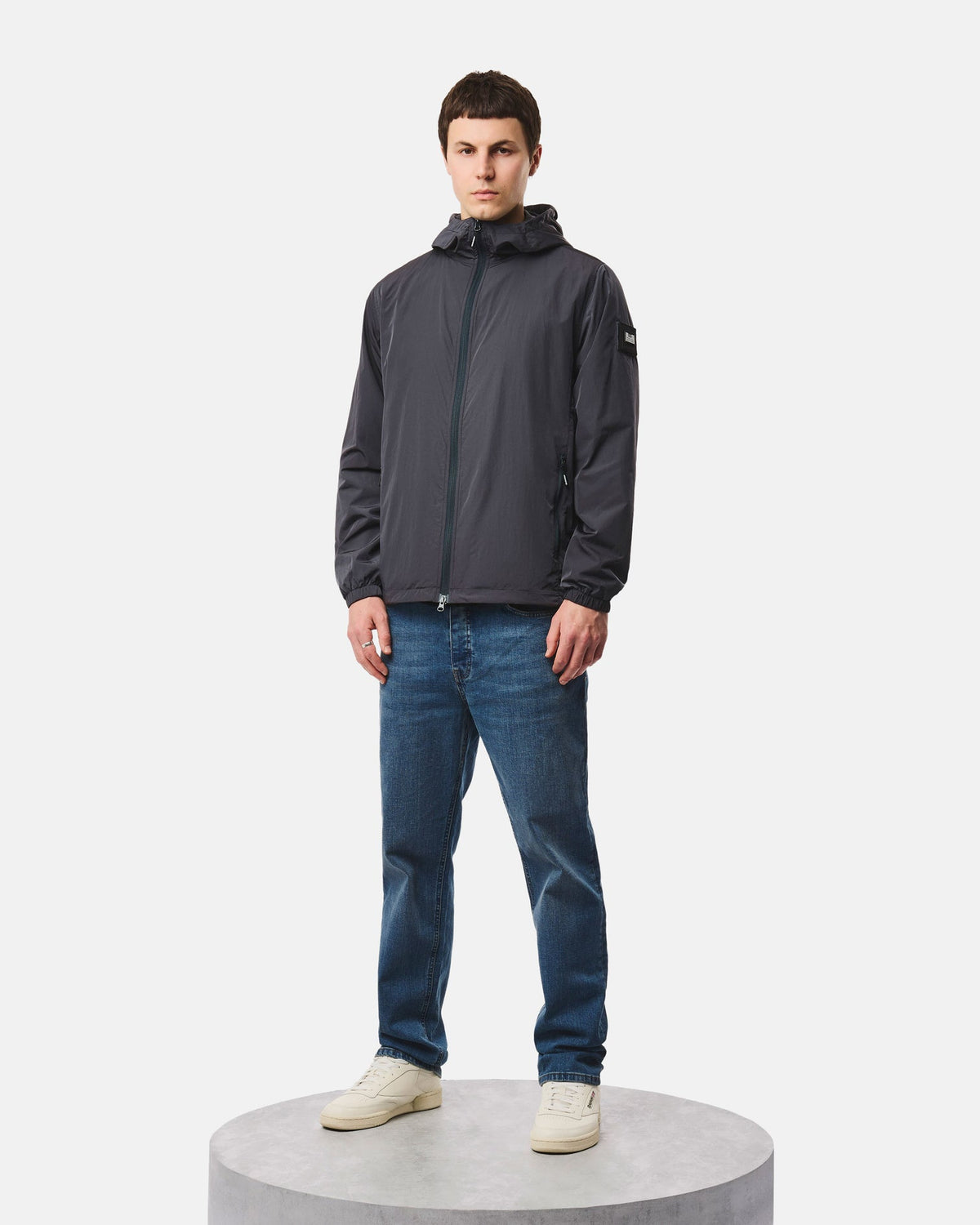 Weekend Offender Technician Fleece Lined Jacket - Ash Grey