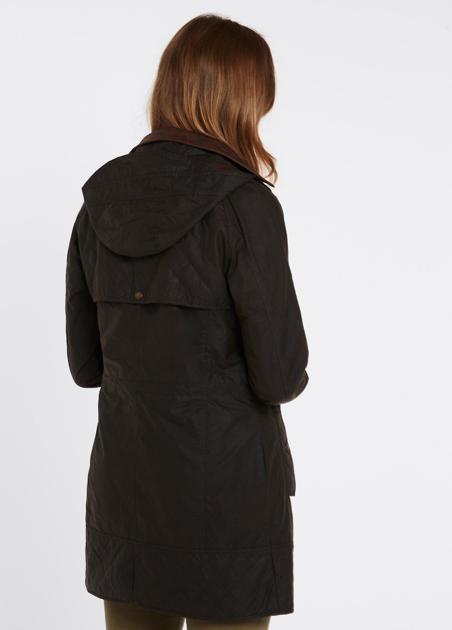 Dubarry Radford Ladies Waxed Jacket - Verdigris
