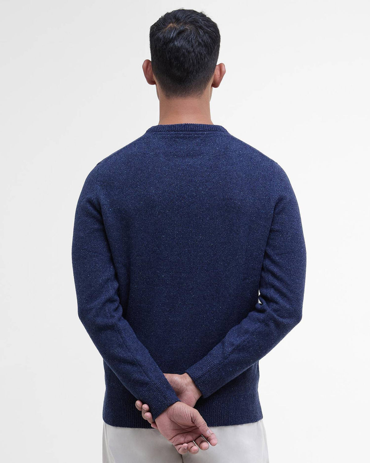 Barbour Essentials Tisbury Crew Neck Sweater - Deep Blue