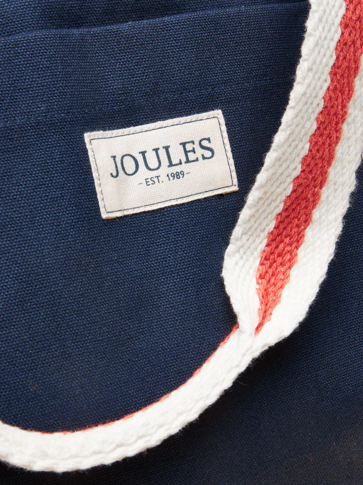 Joules Promenade Navy Canvas Tote Bag