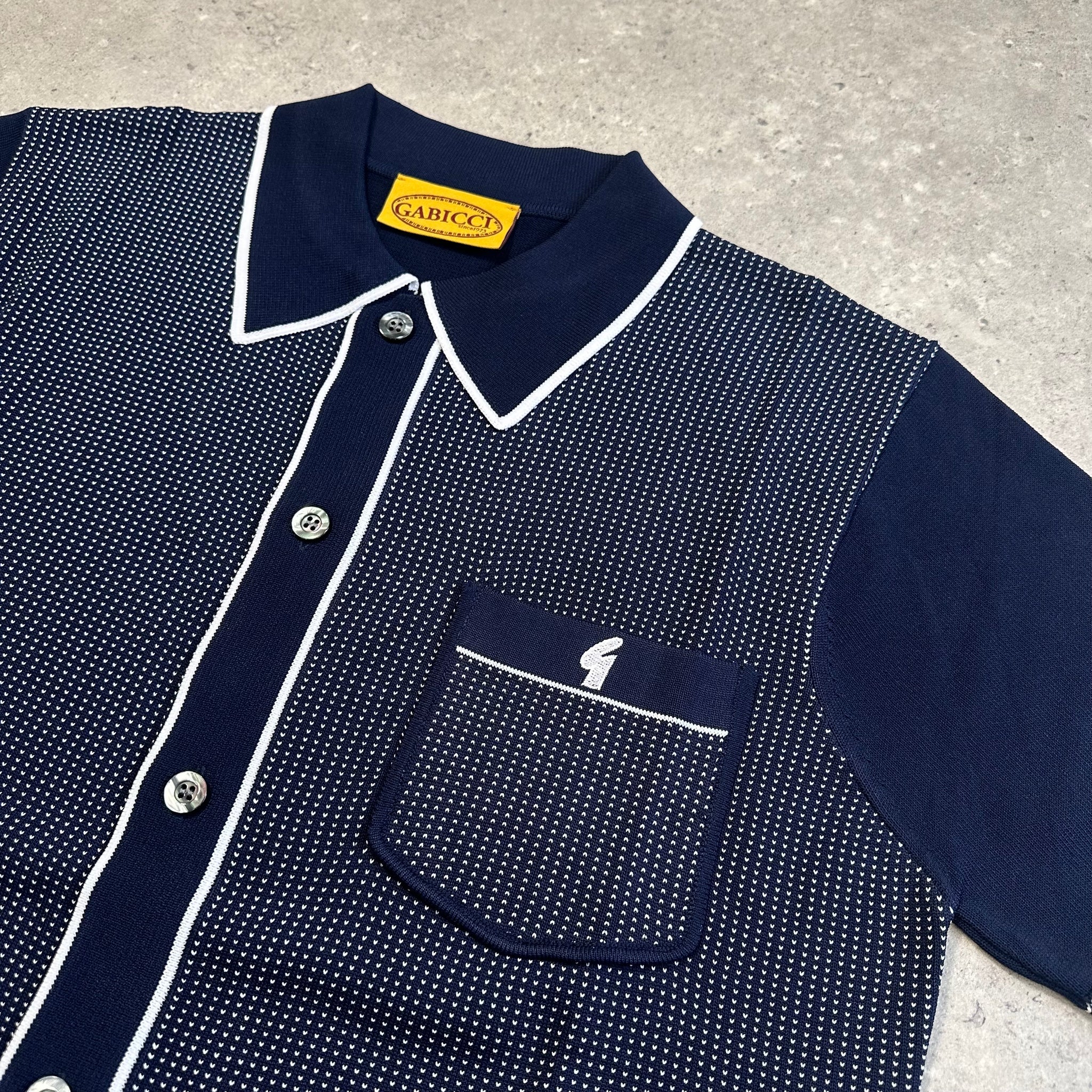 Gabicci Vintage Lello Polo - Navy