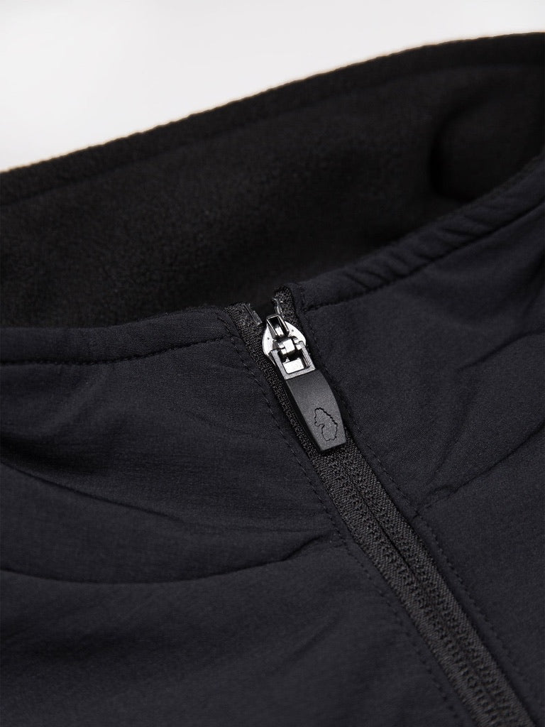 Luke 1977 Nevis 1000 Zip Funnel Jacket - Black