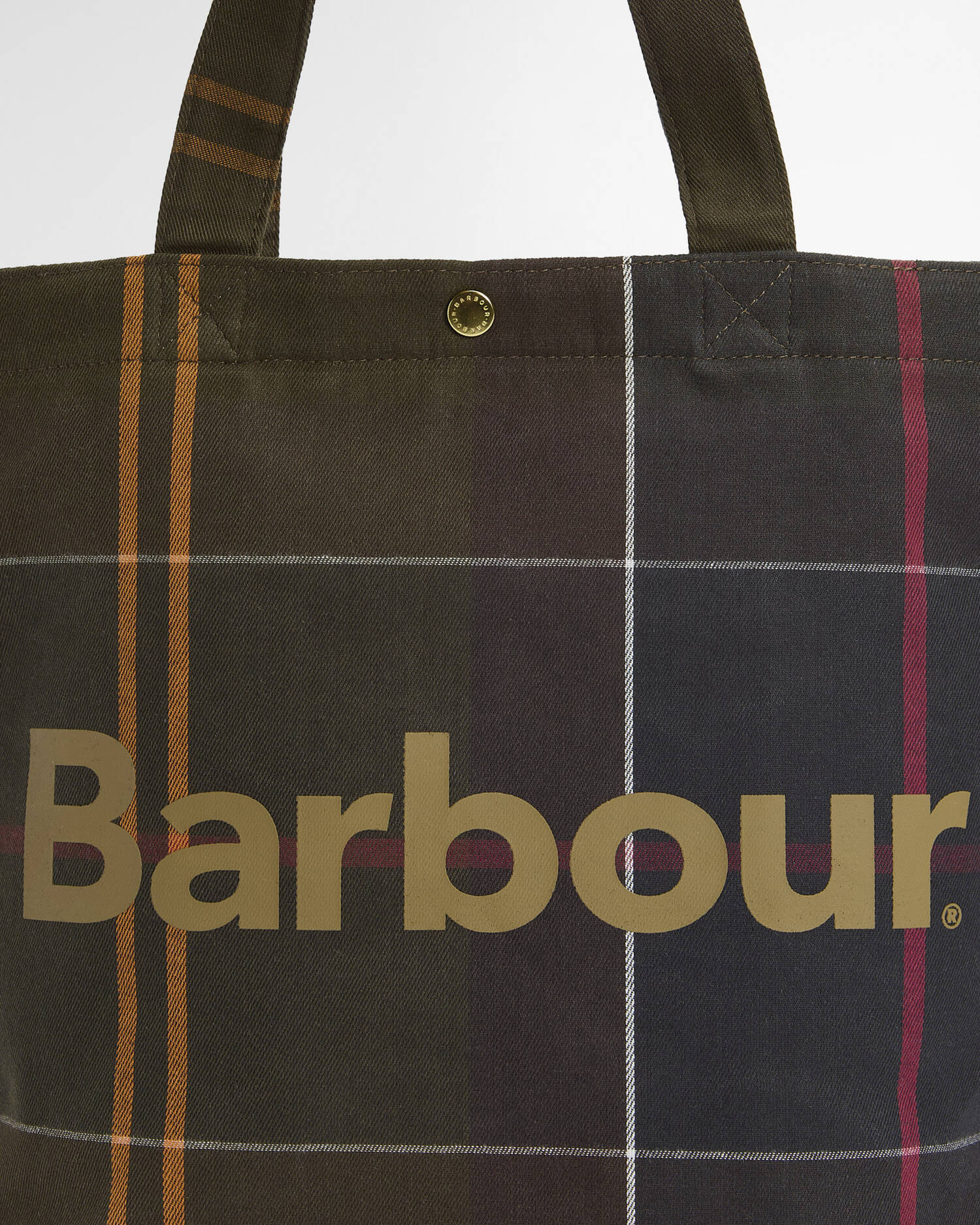 Barbour Mini Telfield Tartan Tote Bag - Classic Tartan