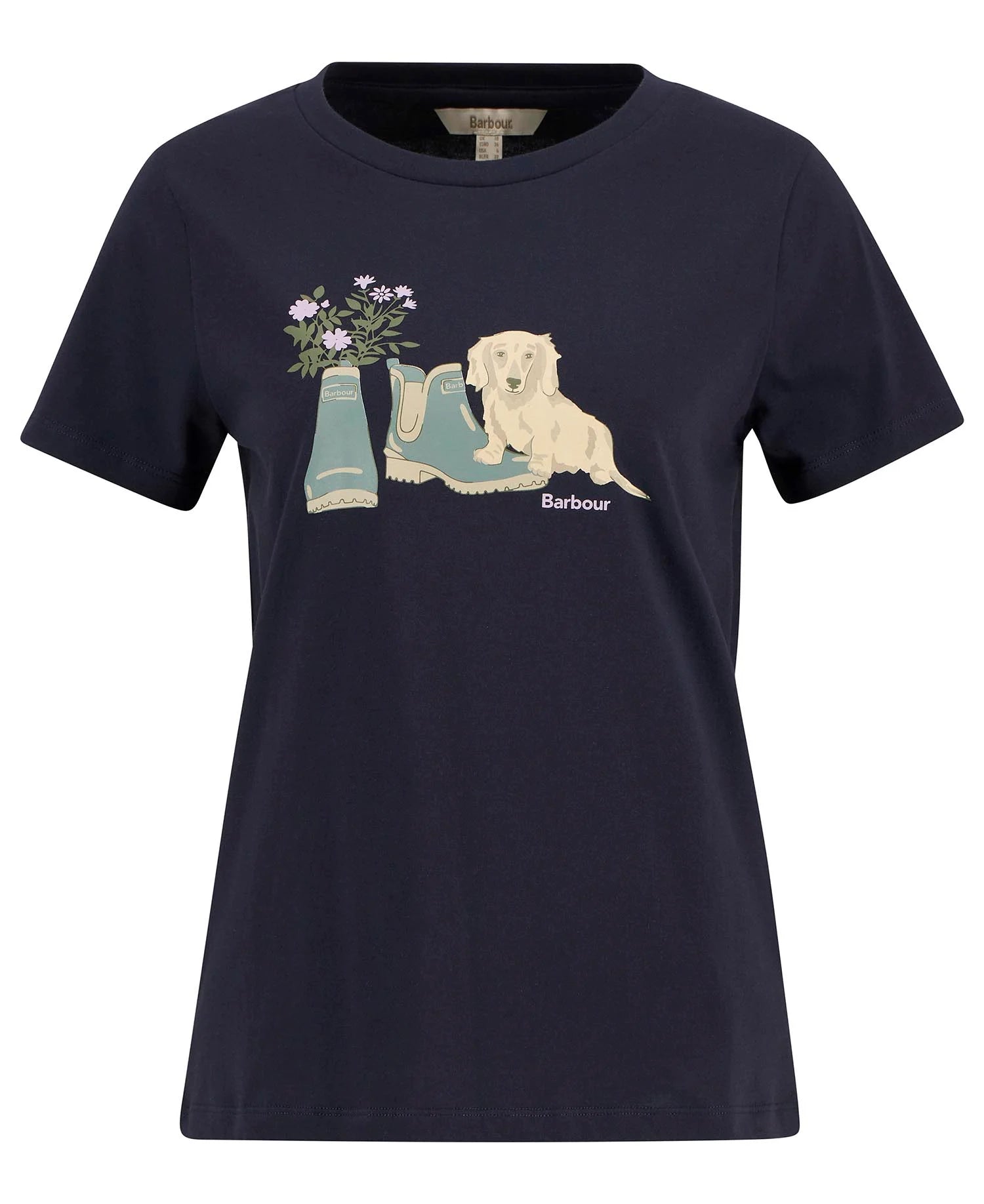 Barbour Brambles T-Shirt - Navy