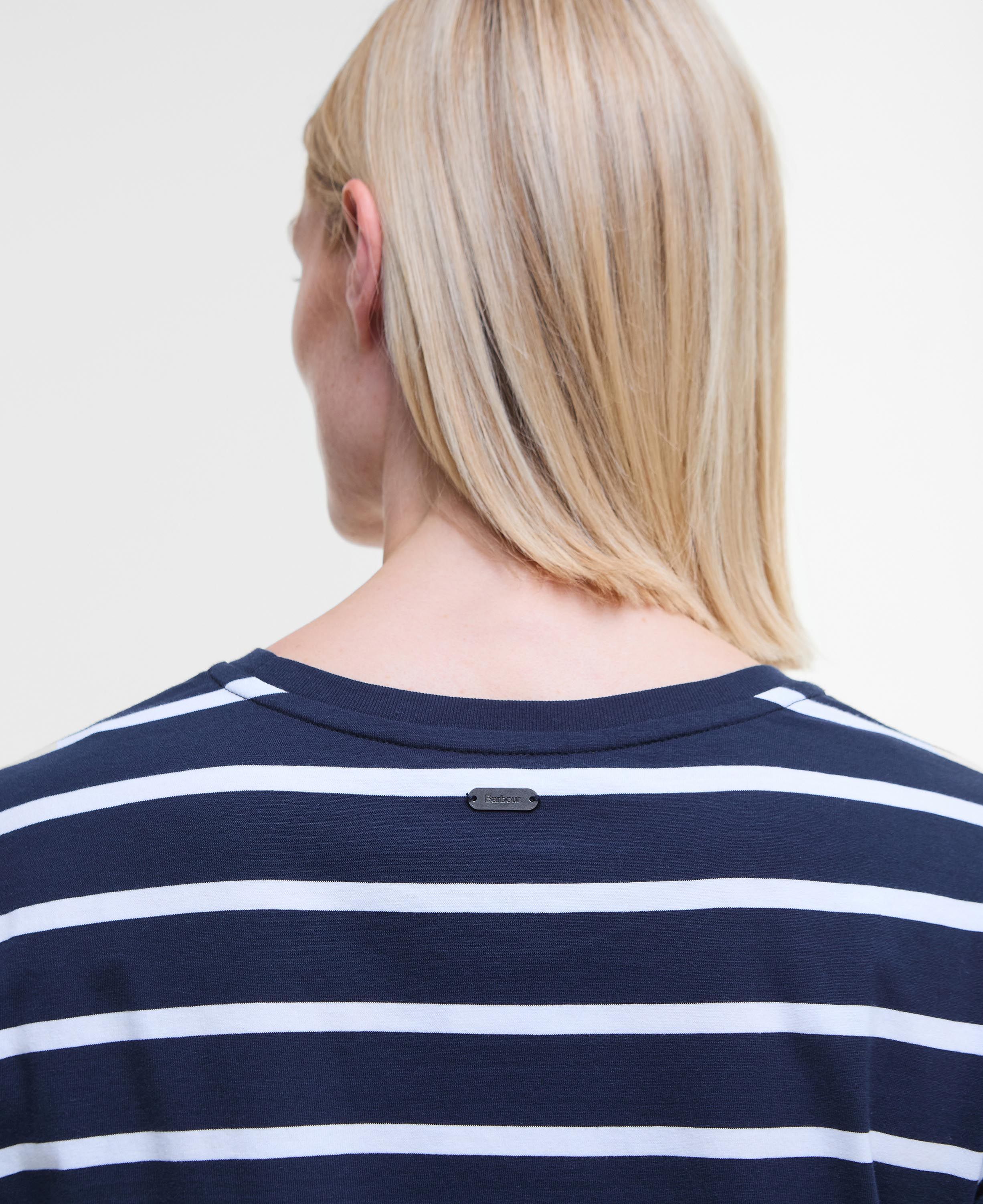 Barbour Otterburn Stripe Dress - Navy