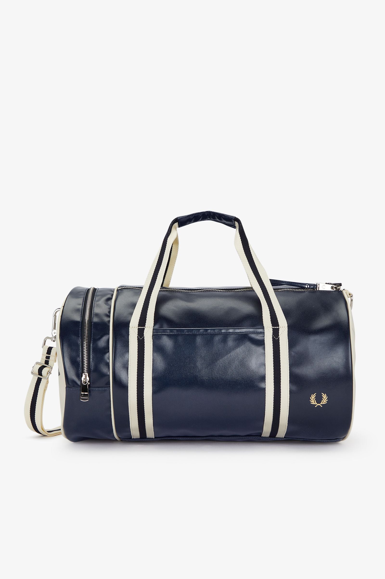 Fred Perry Classic Barrel Bag - Carbon Blue