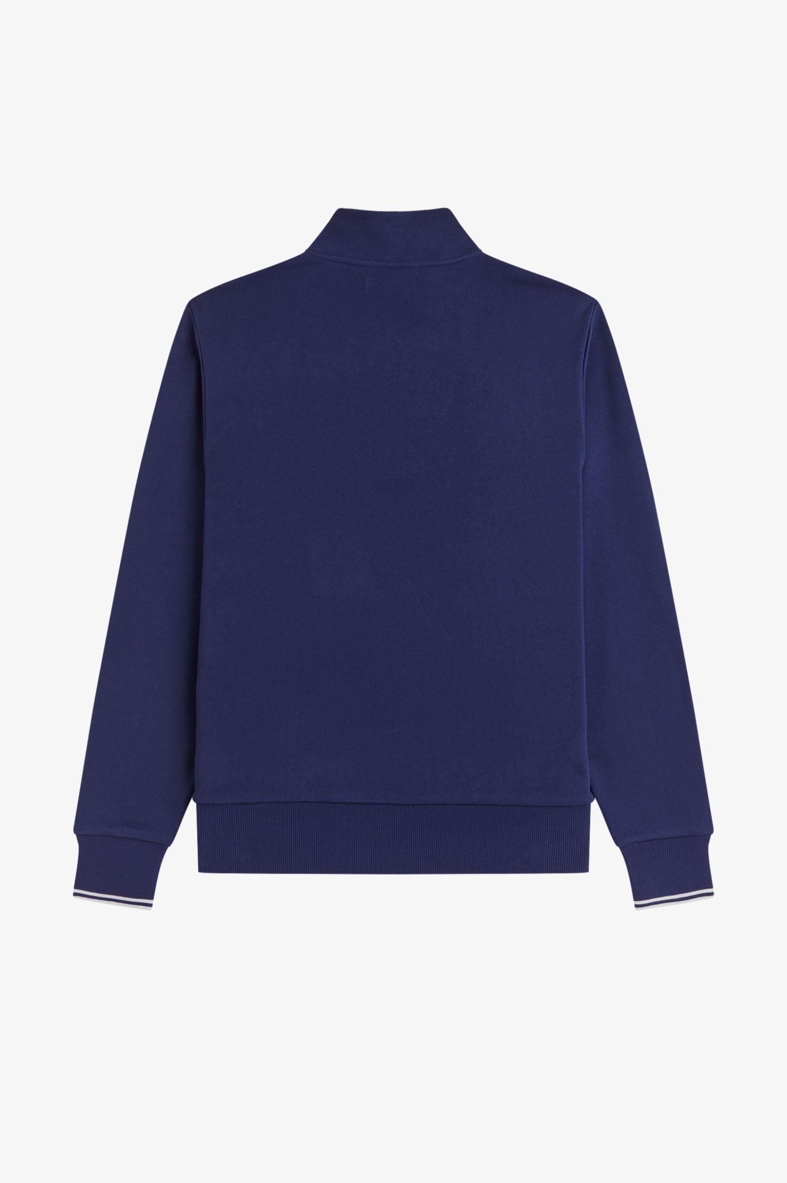 Fred Perry Half Zip Sweatshirt - French Blue