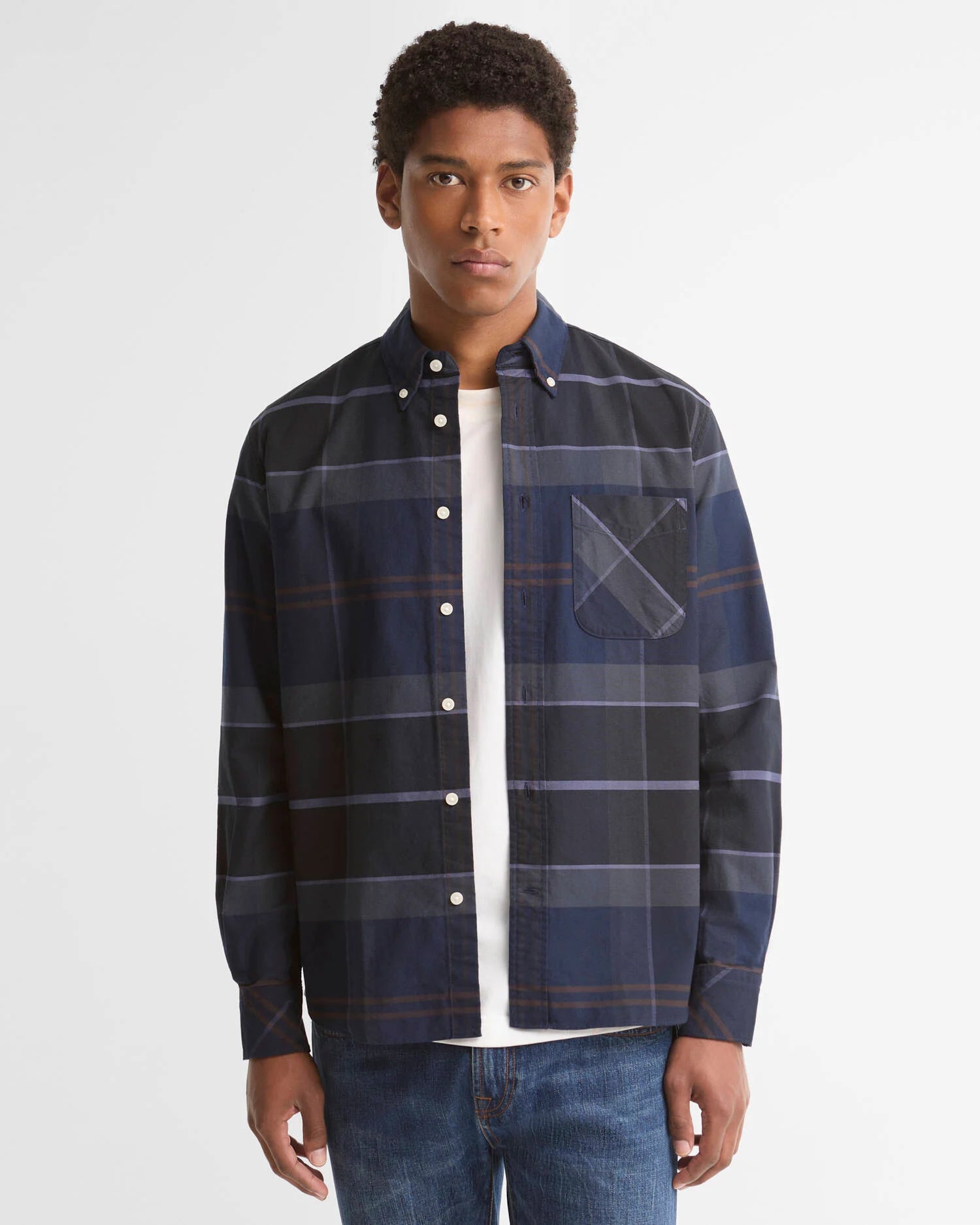 Barbour Mineral Dunoon Tartan Shirt - Midnight Loch
