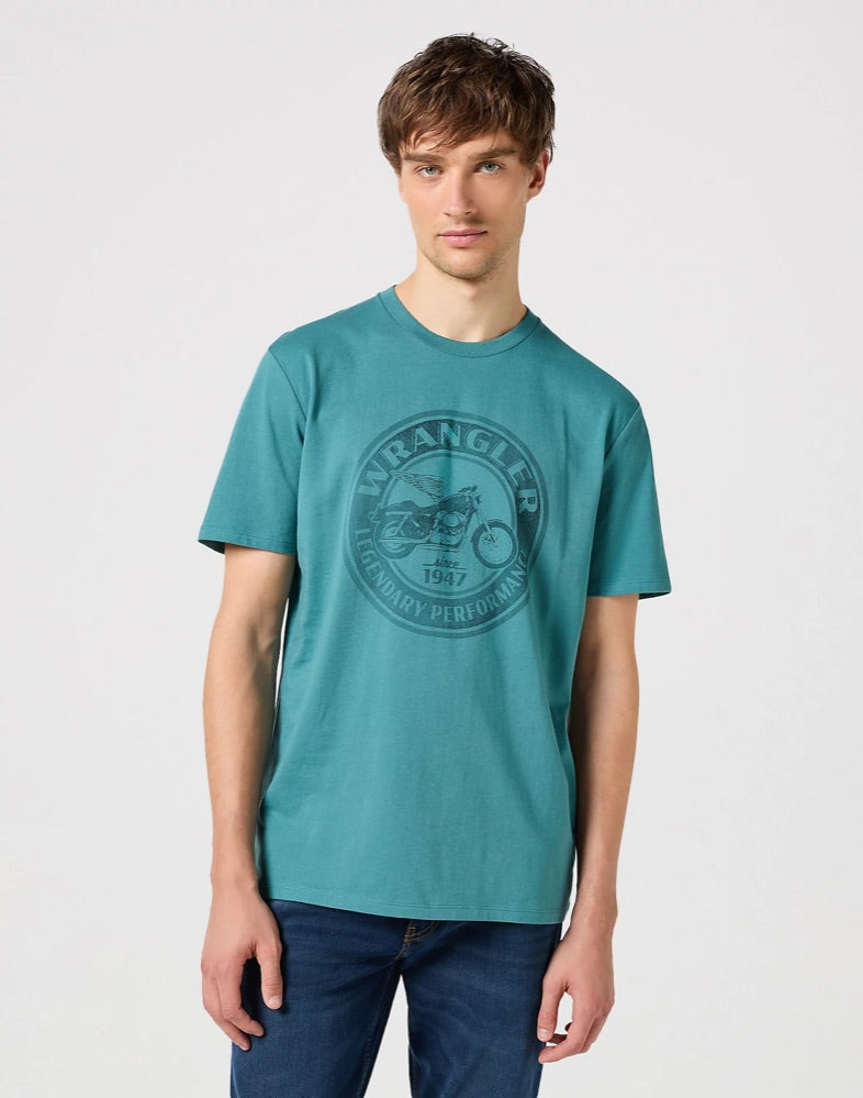 Wrangler Americana T-Shirt - Hydro