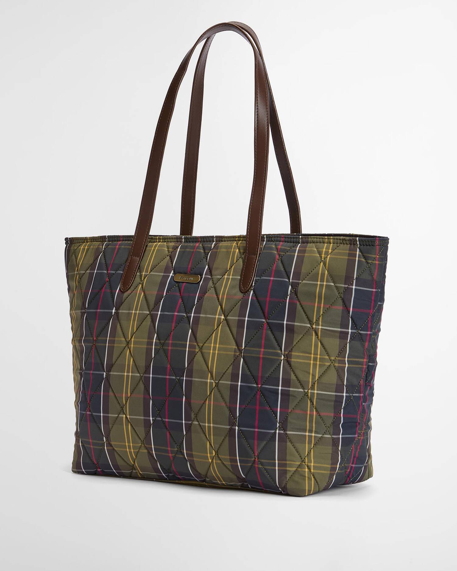 Barbour Wetherham Quilted Tartan Bag - Classic Tartan