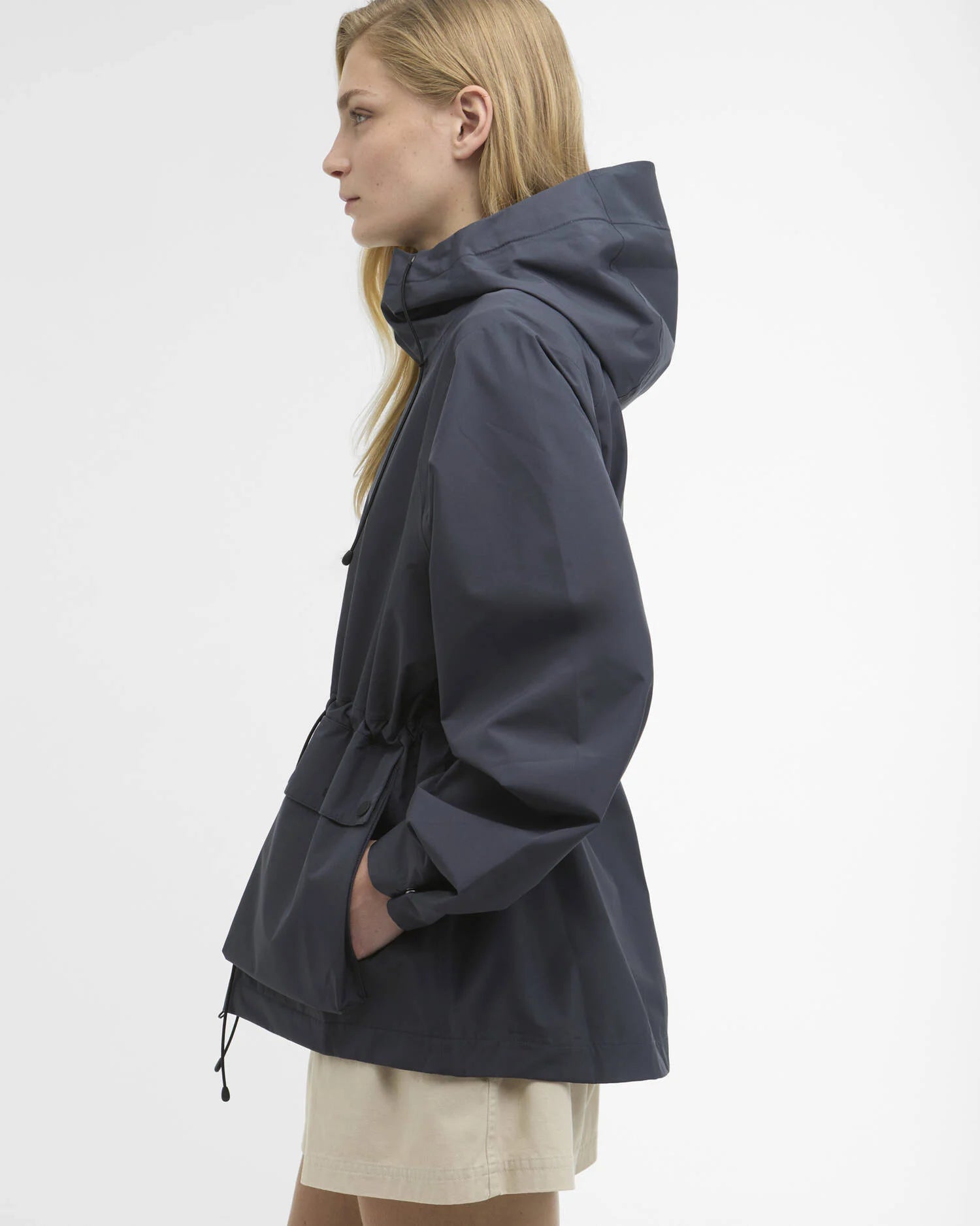 Barbour Dovecragg Waterproof Jacket - Dusk Grey