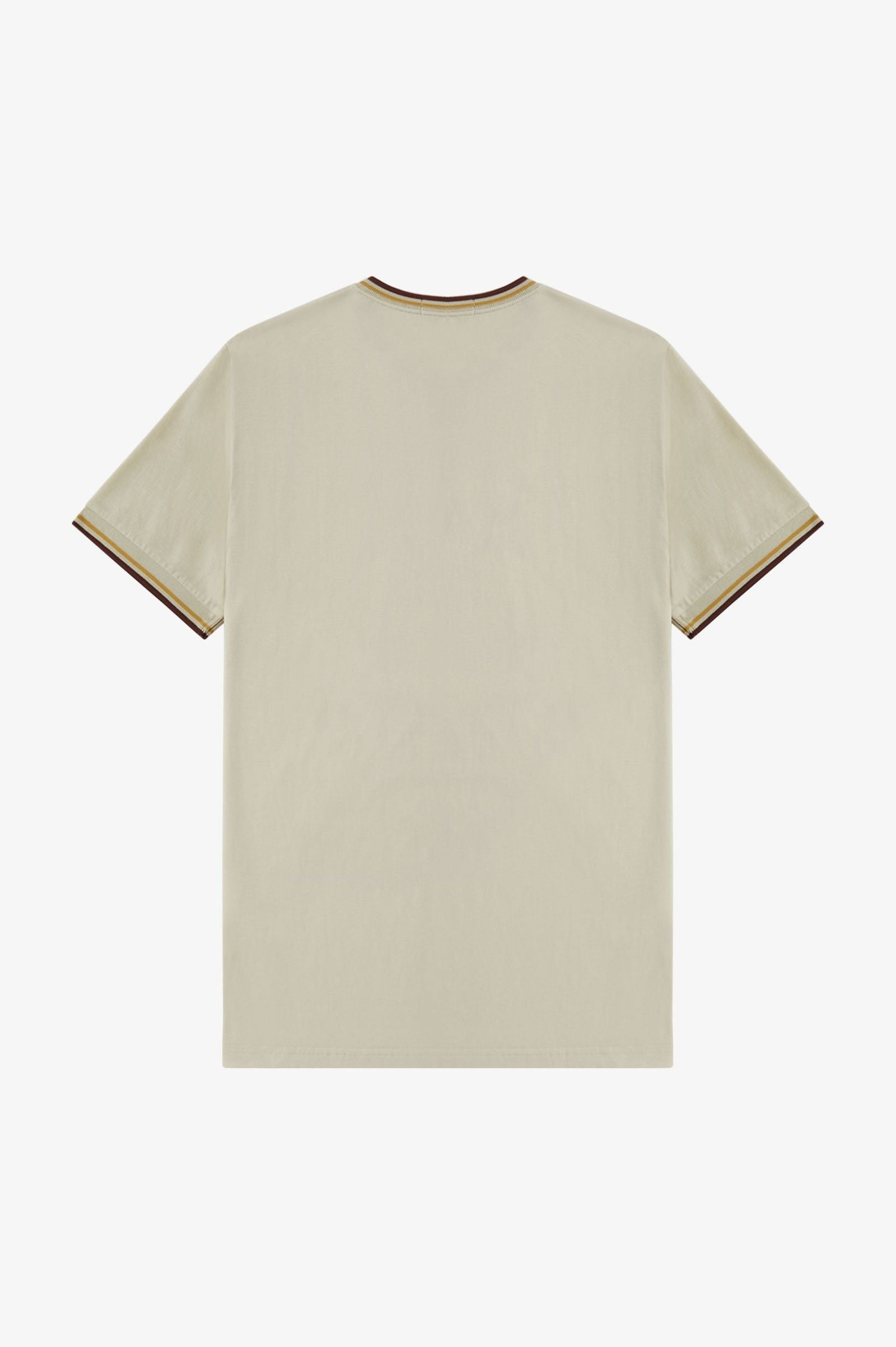 Fred Perry Twin Tipped T-Shirt - Ecru/Honeycomb