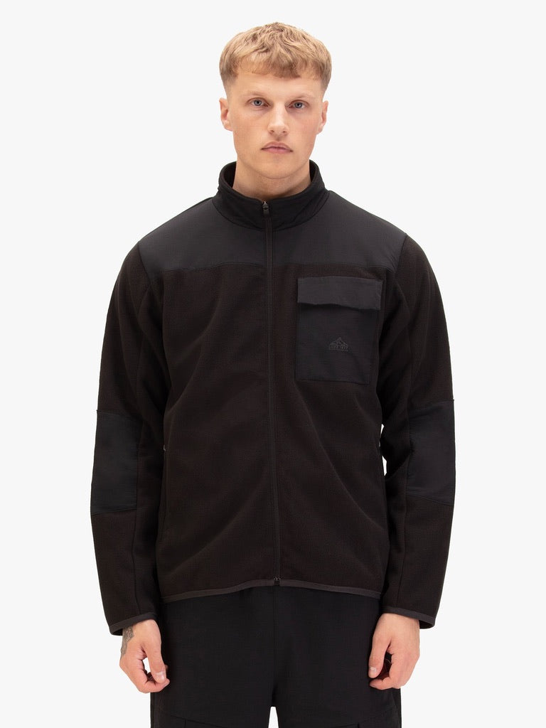 Luke 1977 Nevis 1000 Zip Funnel Jacket - Black