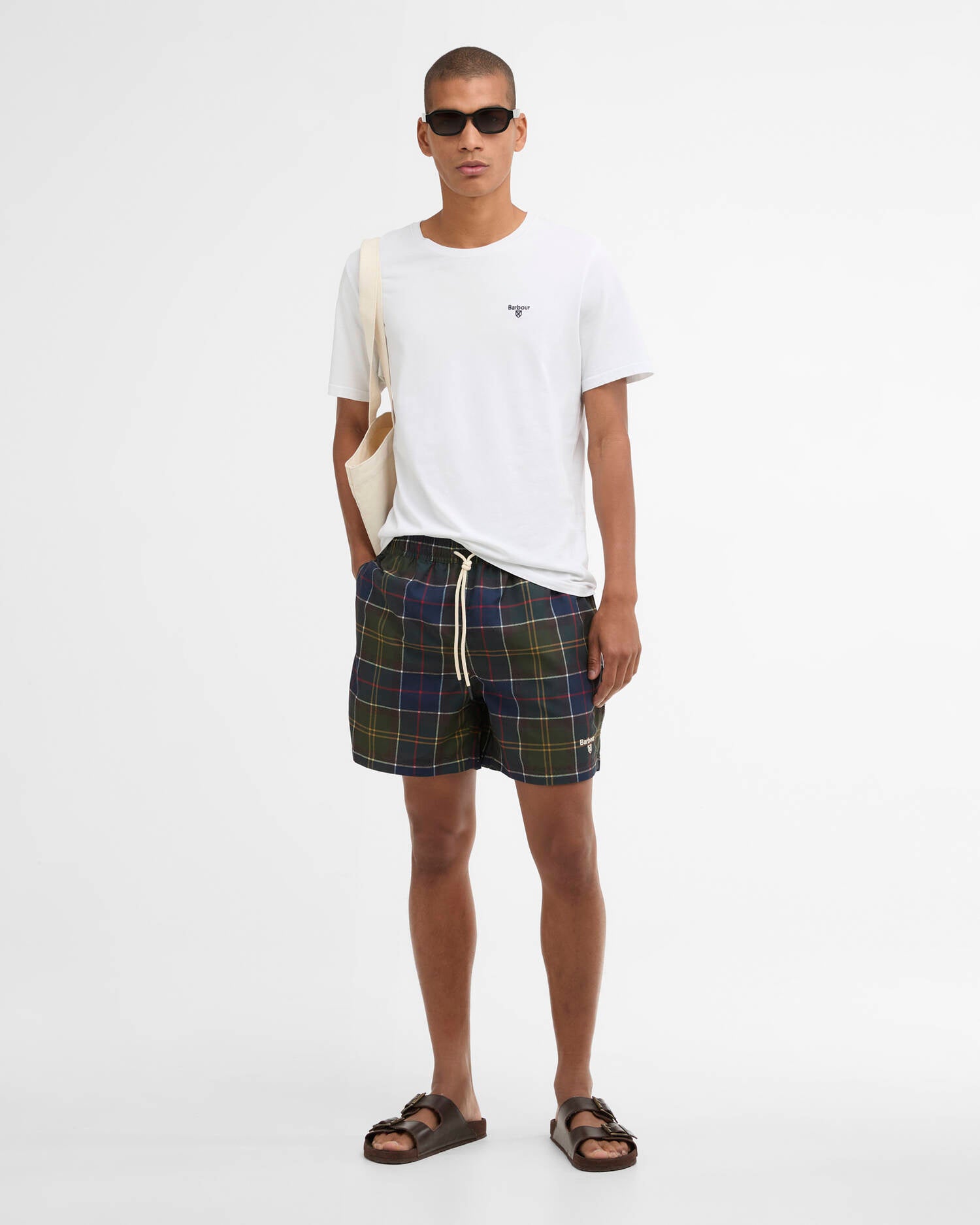 Barbour Staple Tartan Swim Shorts - Classic Tartan