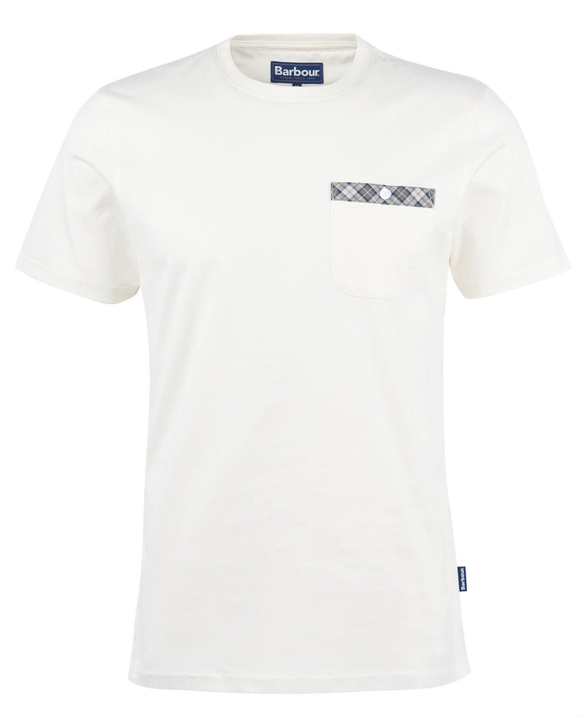 Barbour Durness Pocket T-Shirt - Whisper White