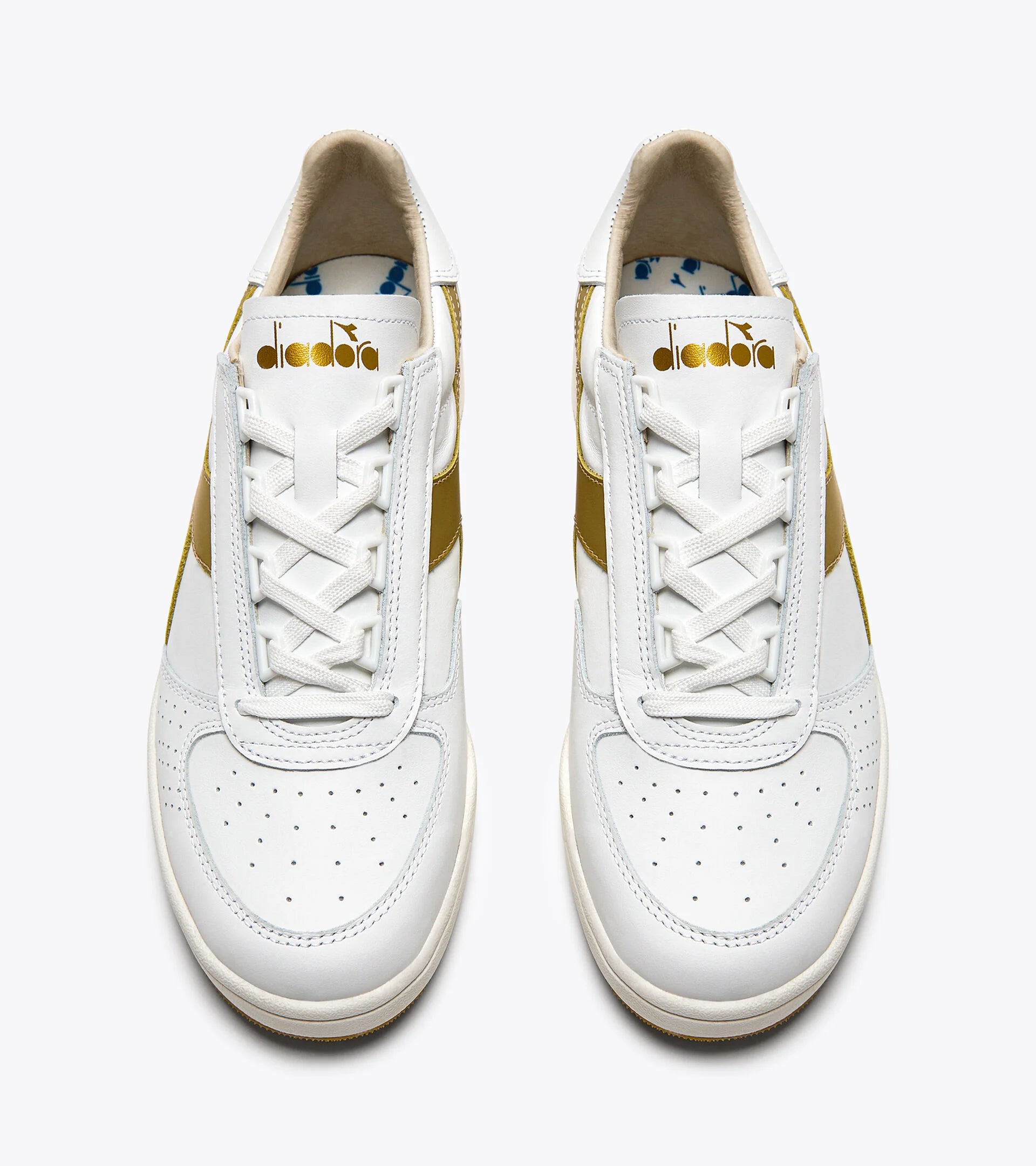 Diadora B.Elite Heritage Italia Sport - White/Gold