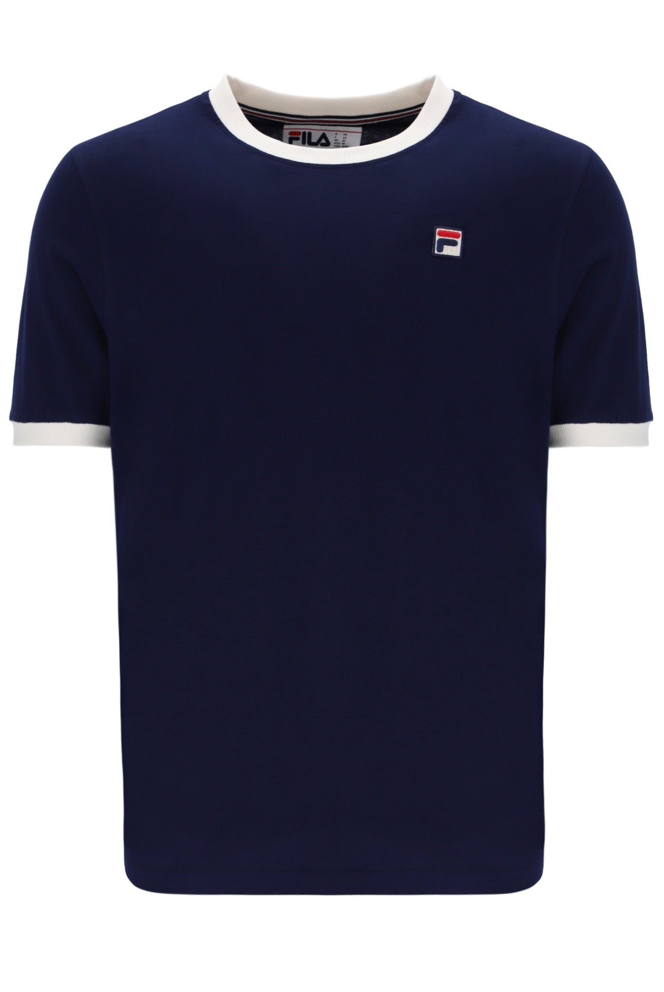 FILA Marconi T-shirt - French Navy/Gardenia