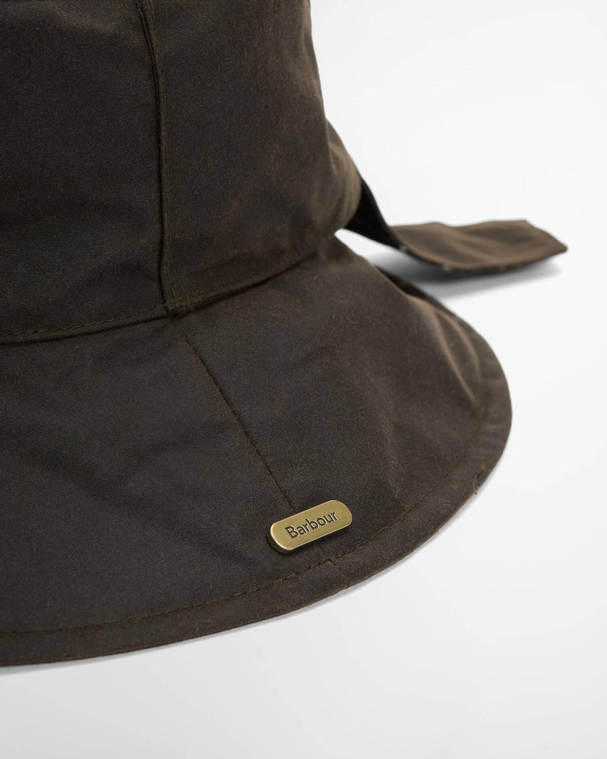 Barbour Brambling Waxed Hat - Olive