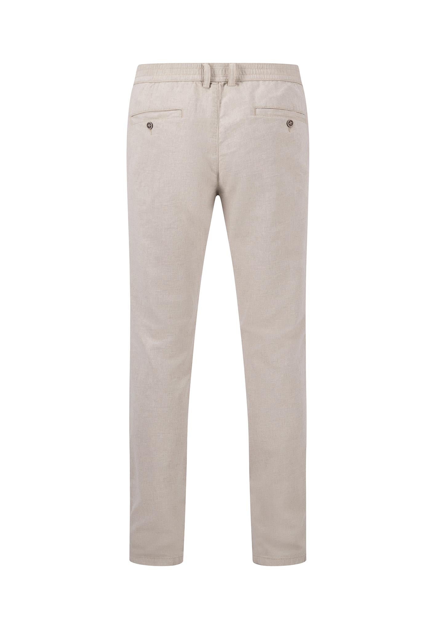 Fynch Hatton Two Tone Chino's - Stone