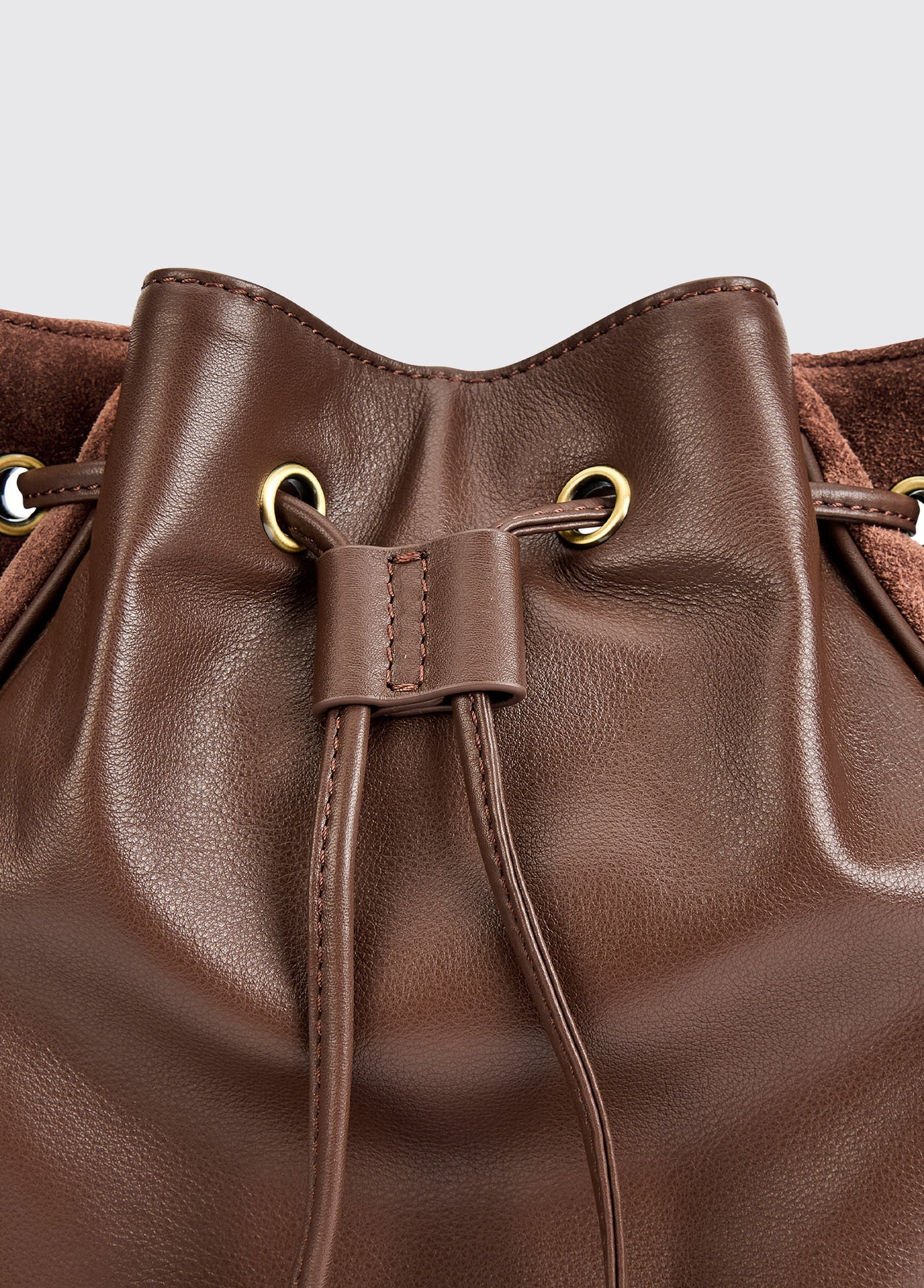 Dubarry Doonbeg Cross-body bucket bag - Cedar