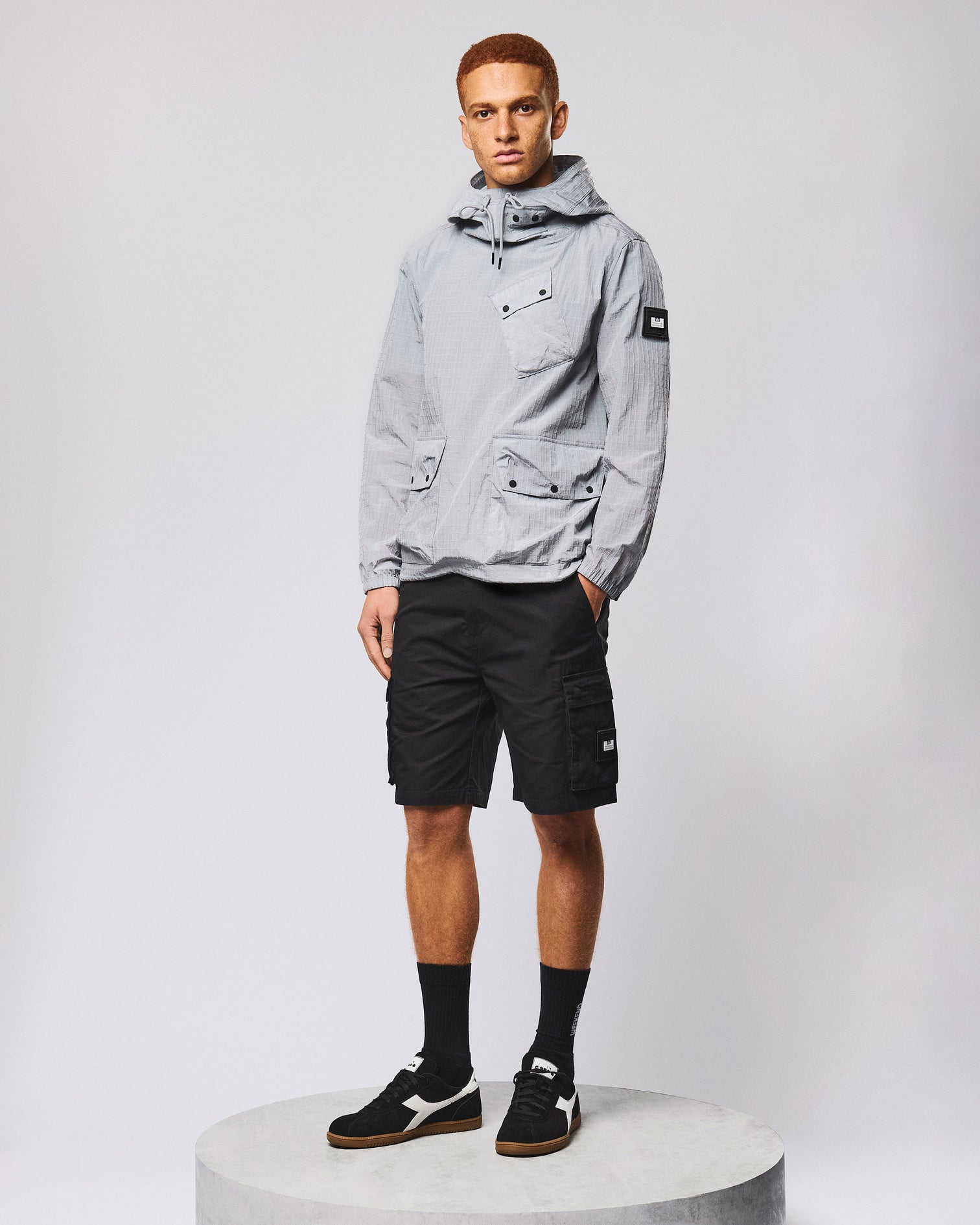 Weekend Offender Grohl Ripstop Overshirt - Smokey