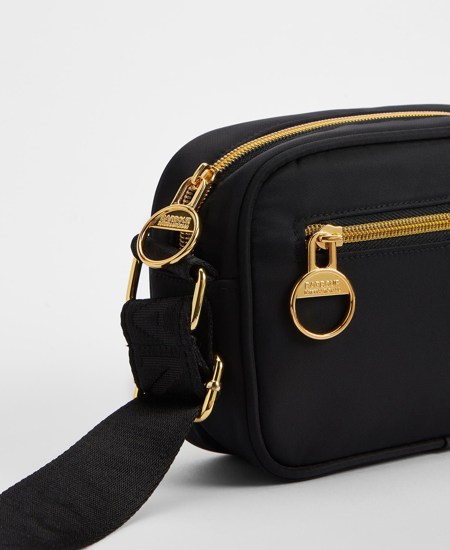 Barbour International Qualify Micro Crossbody Bag - Black