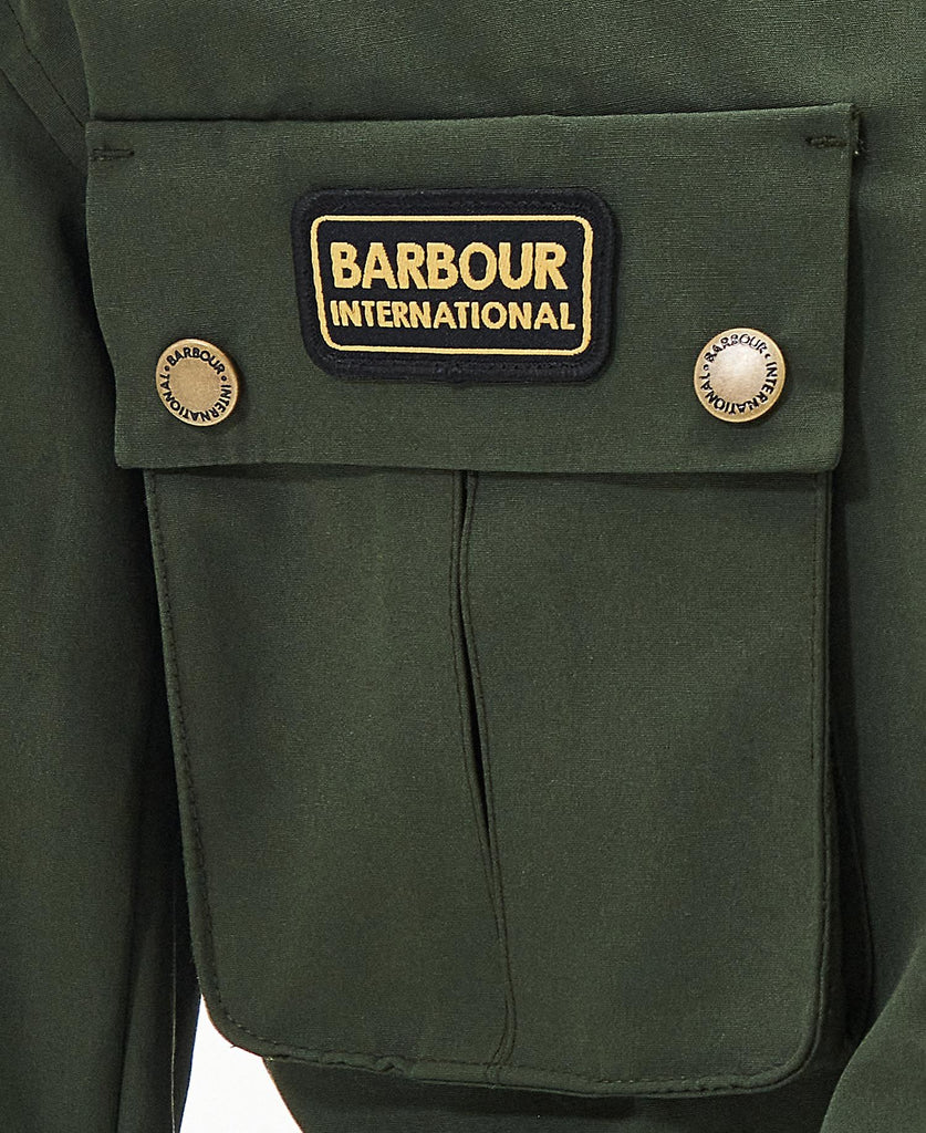 Barbour International Lockseam Showerproof Jacket - Sage