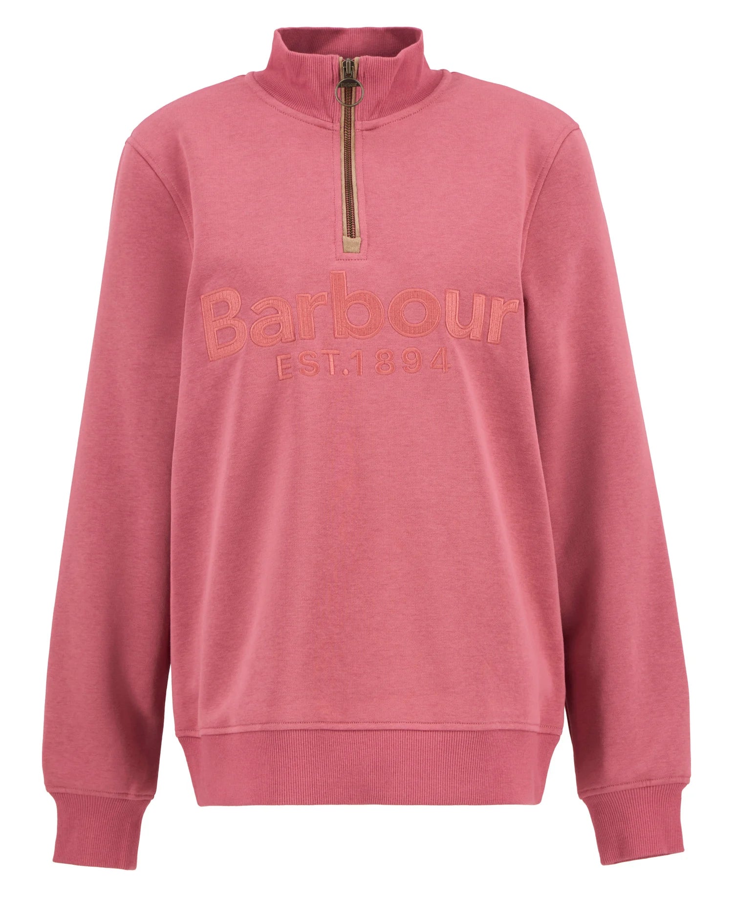 Barbour Cynthia Half Zip Sweatshirt - Wildberry
