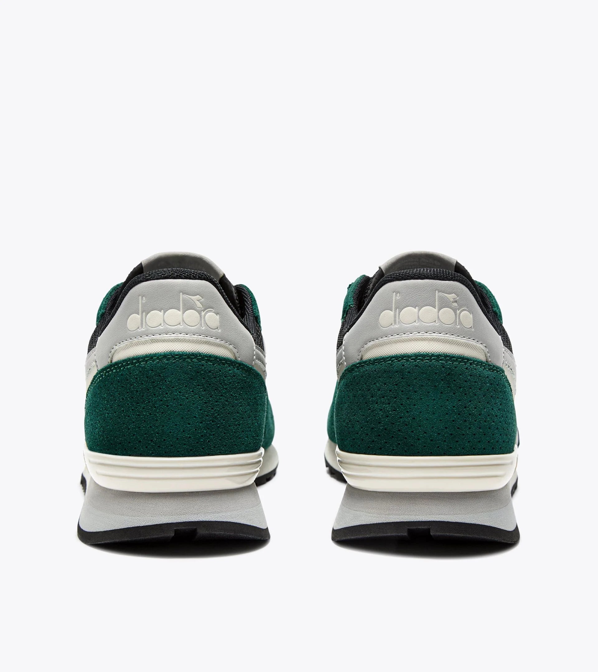 Diadora Camaro Trainers - Black/Rainforest