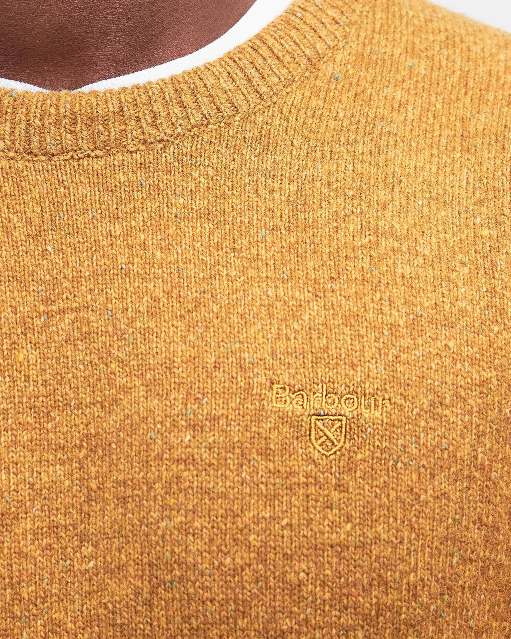 Barbour Tisbury Crew Neck Sweater - Copper