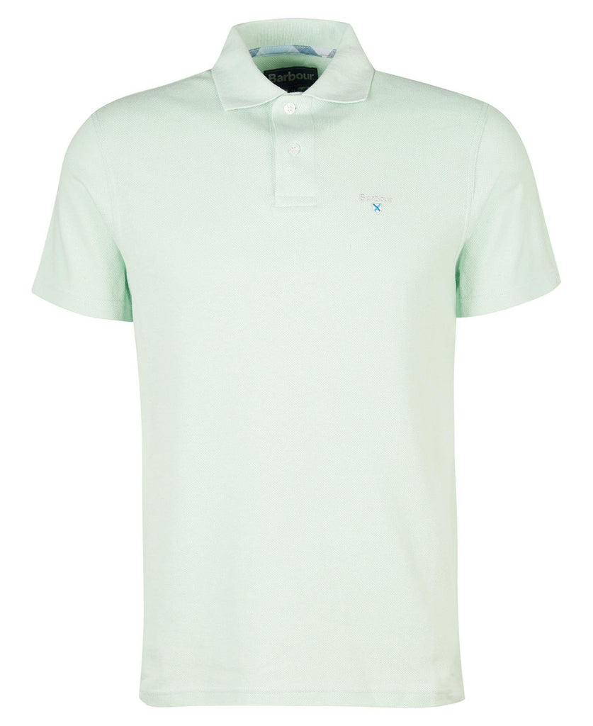 Barbour Ryde Polo Shirt - Dusty Mint