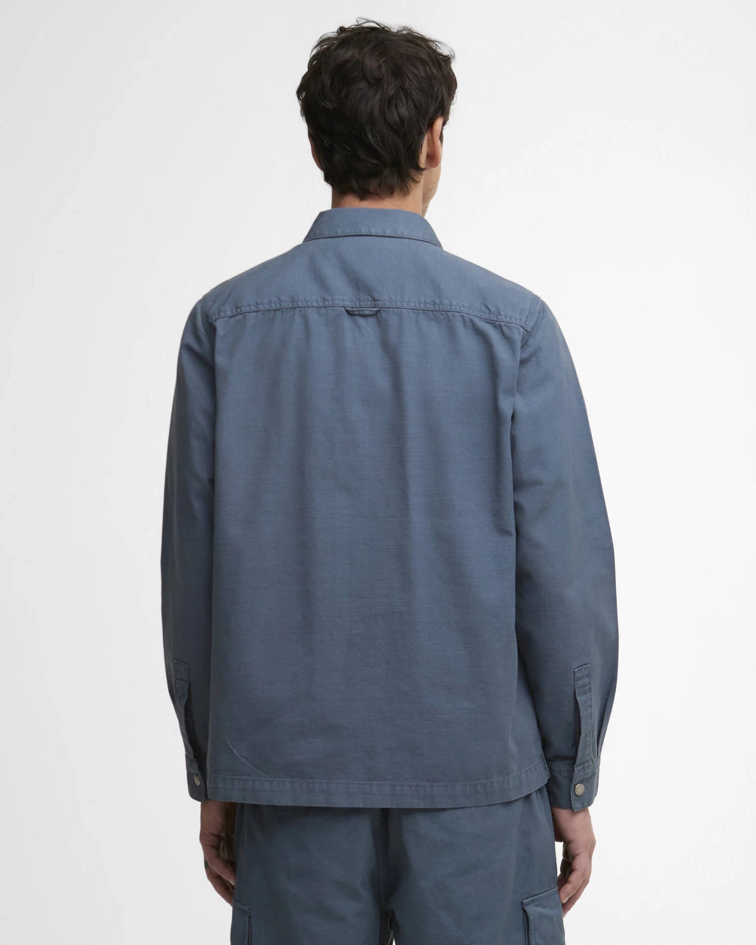 Barbour Draftmen Overshirt - Dusk Blue