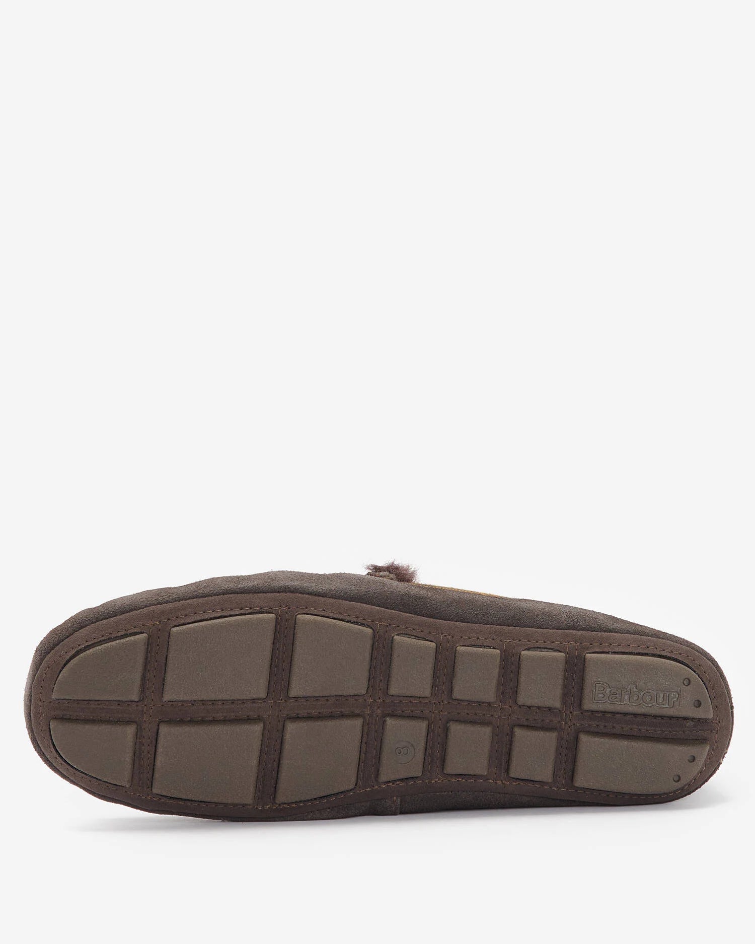 Barbour Monty Slippers - Brown Suede