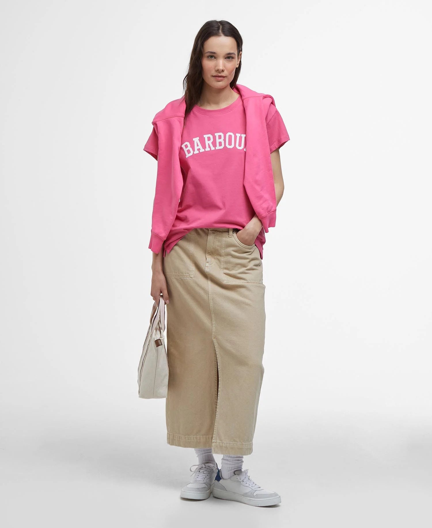 Barbour Northumberland Classic T-Shirt - Rose Pink