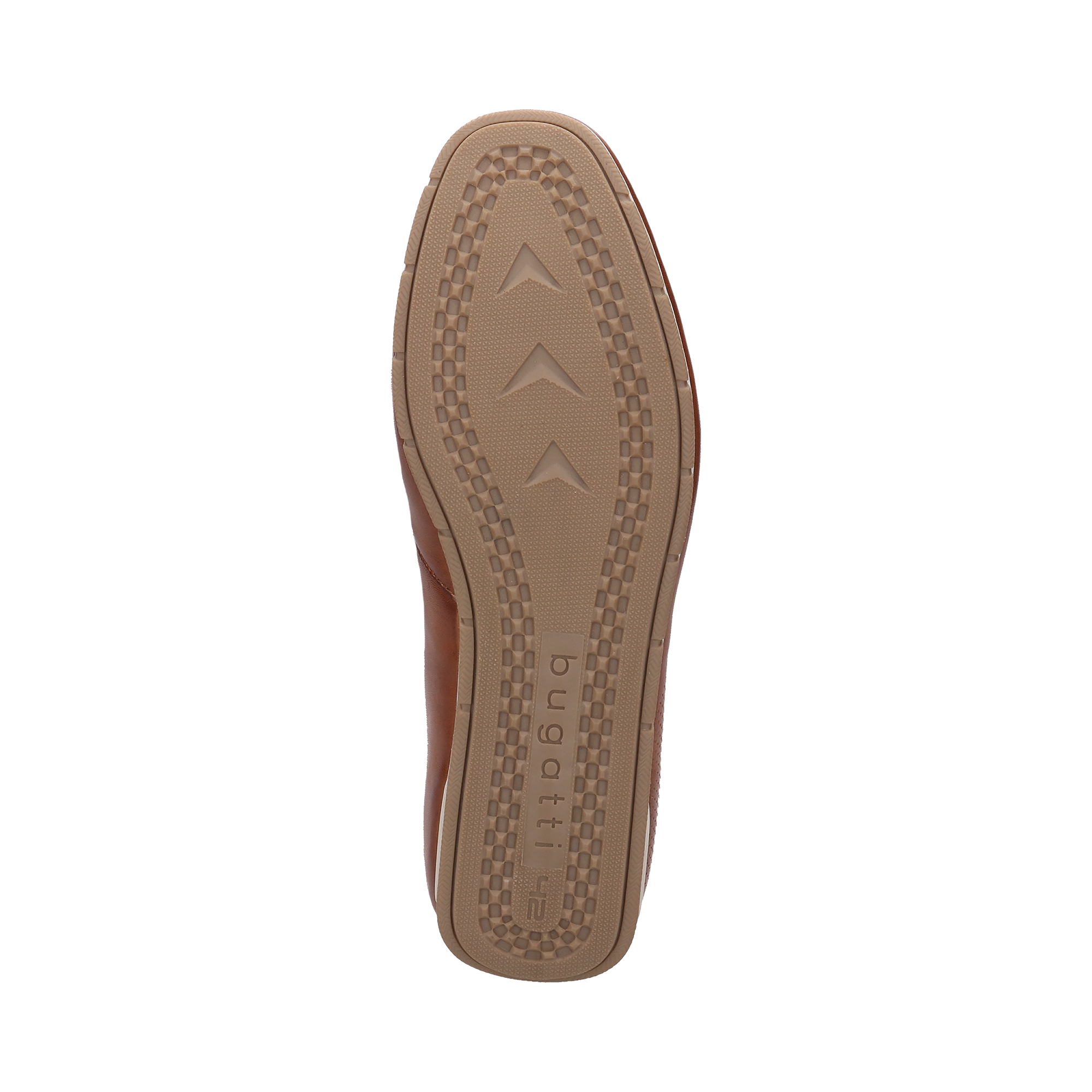 Bugatti Leather Loafers - Cognac