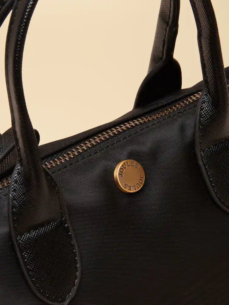 Joules Edie Black Mini Cross Body Bag