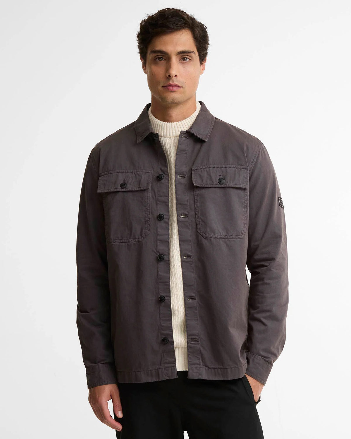 Barbour International Arlo Overshirt - Asphalt