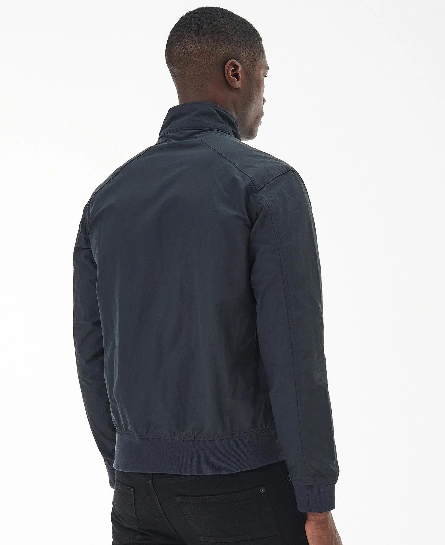 Barbour International SMQ Recitifer Harrington Jacket - Navy