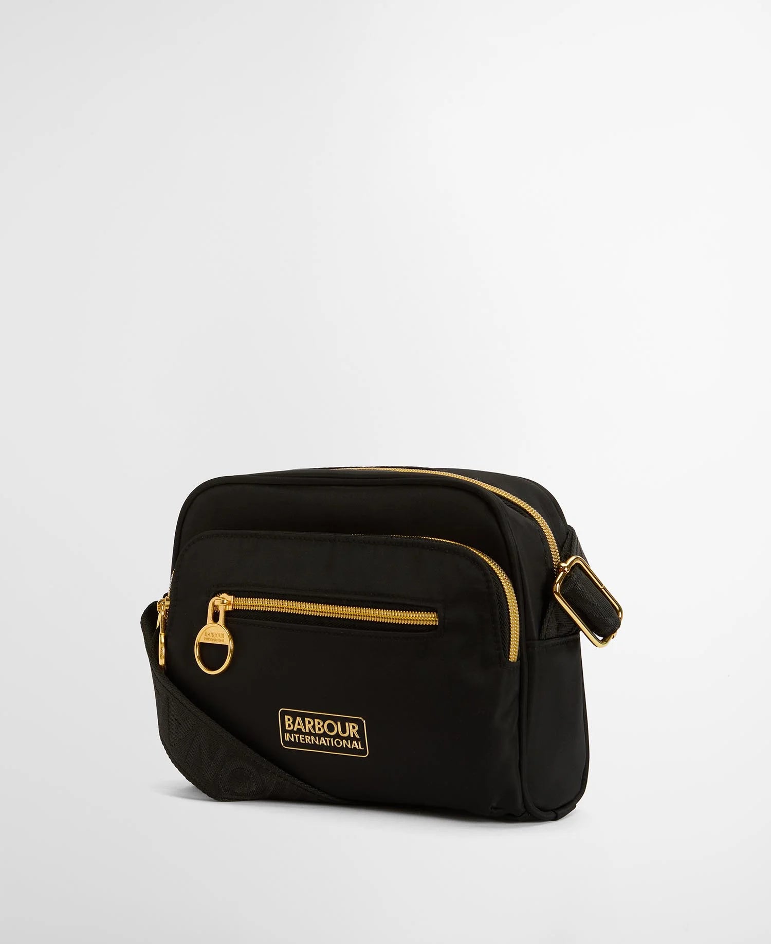 Barbour International Qualify City Crossbody Bag - Black