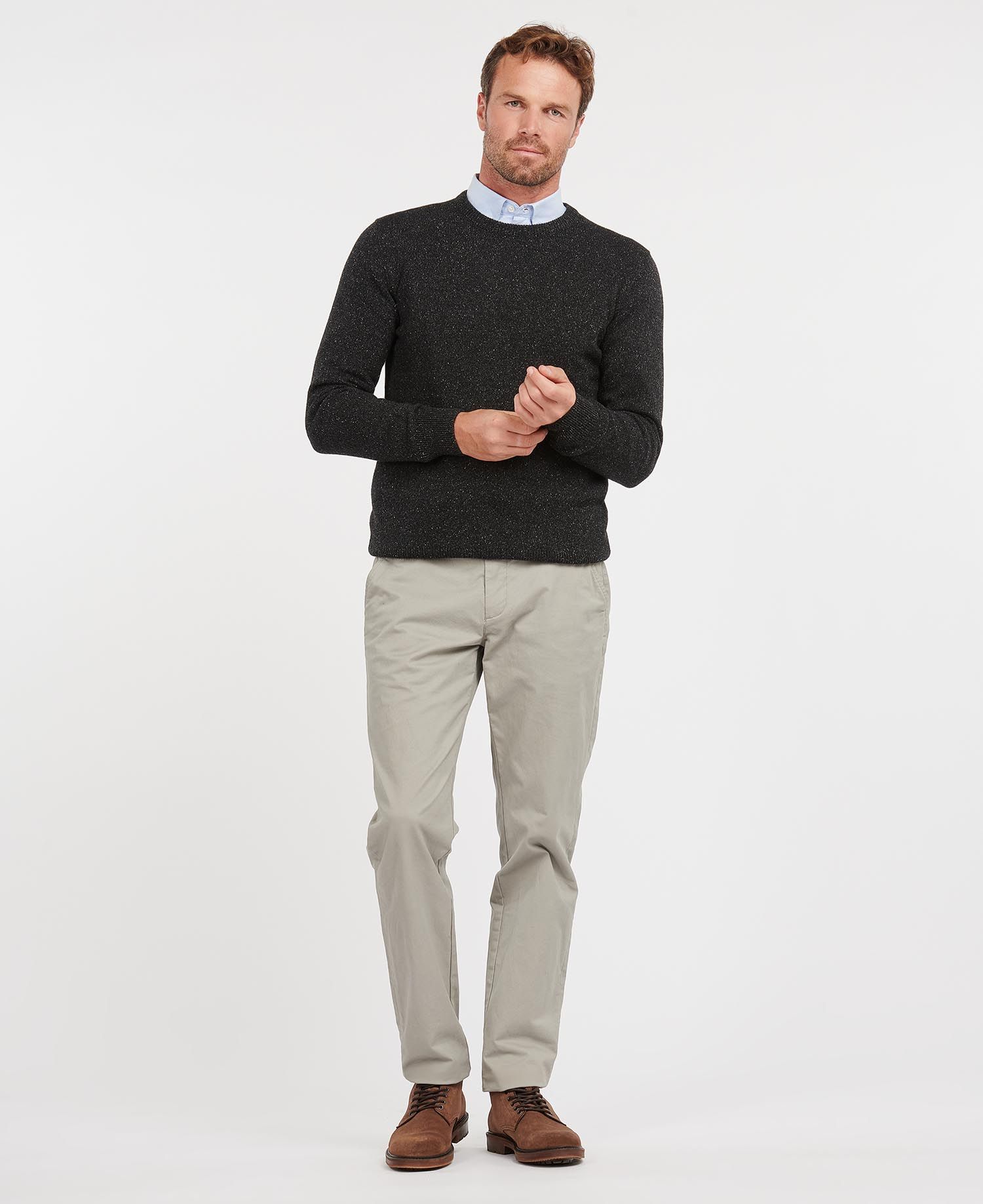 Barbour Tisbury Crew Neck Sweater - Black