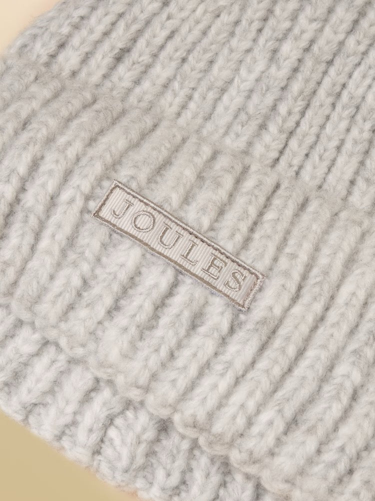 Joules Chunky Beanie - Grey